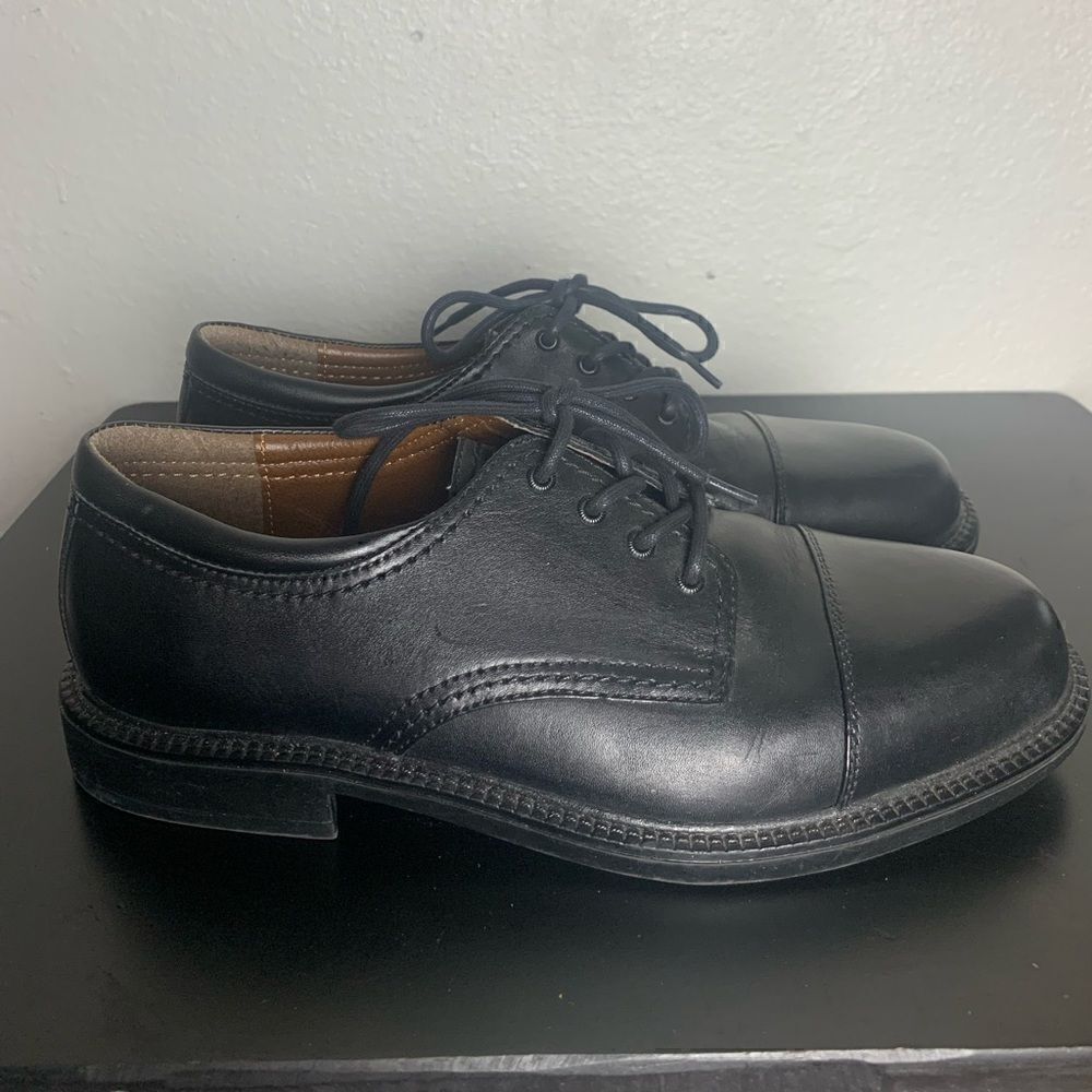COPY - Dockers Leather Mens Black Dress Shoes size 8M